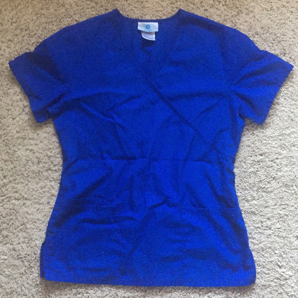 XSmall NEW Royal Blue SB Scrub Top